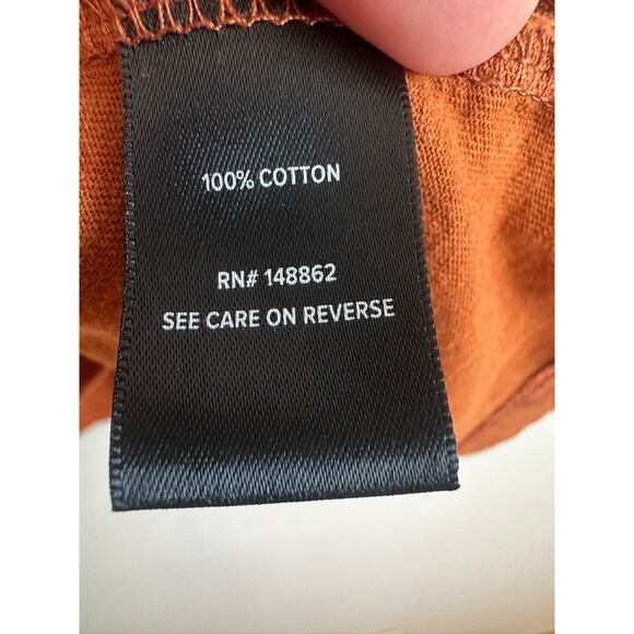 Torrid Womens Rust Orange Peplum Tank Top Size 2- W 2x - Picture 5 of 6